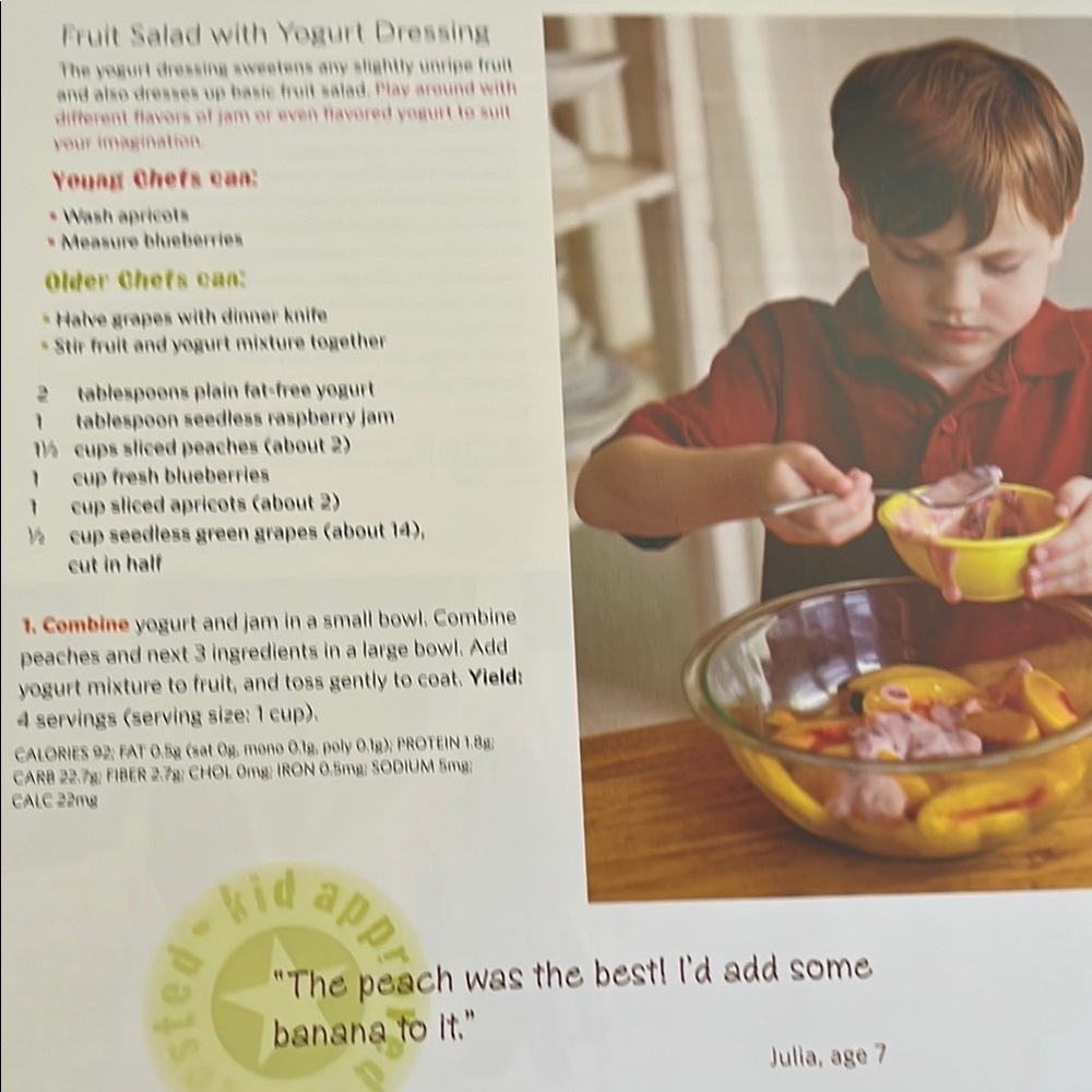 Cooking Light Kid-Approved Cookbook - Picture 6 of 9